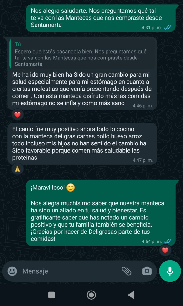 Testimonio # 3 - Cliente Deligrasas